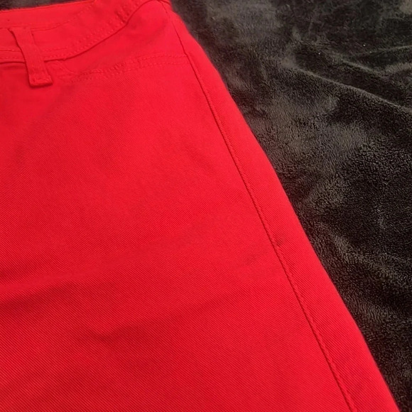 Women’s Red Plus Size Skinny Jeans 2XL – Stretchy Fit - Picture 7 of 9